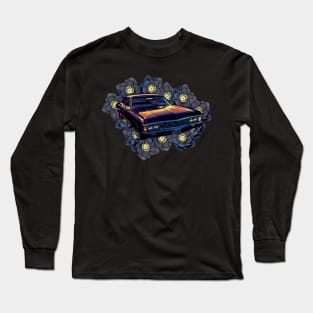 SPN Impala Black Flower Long Sleeve T-Shirt